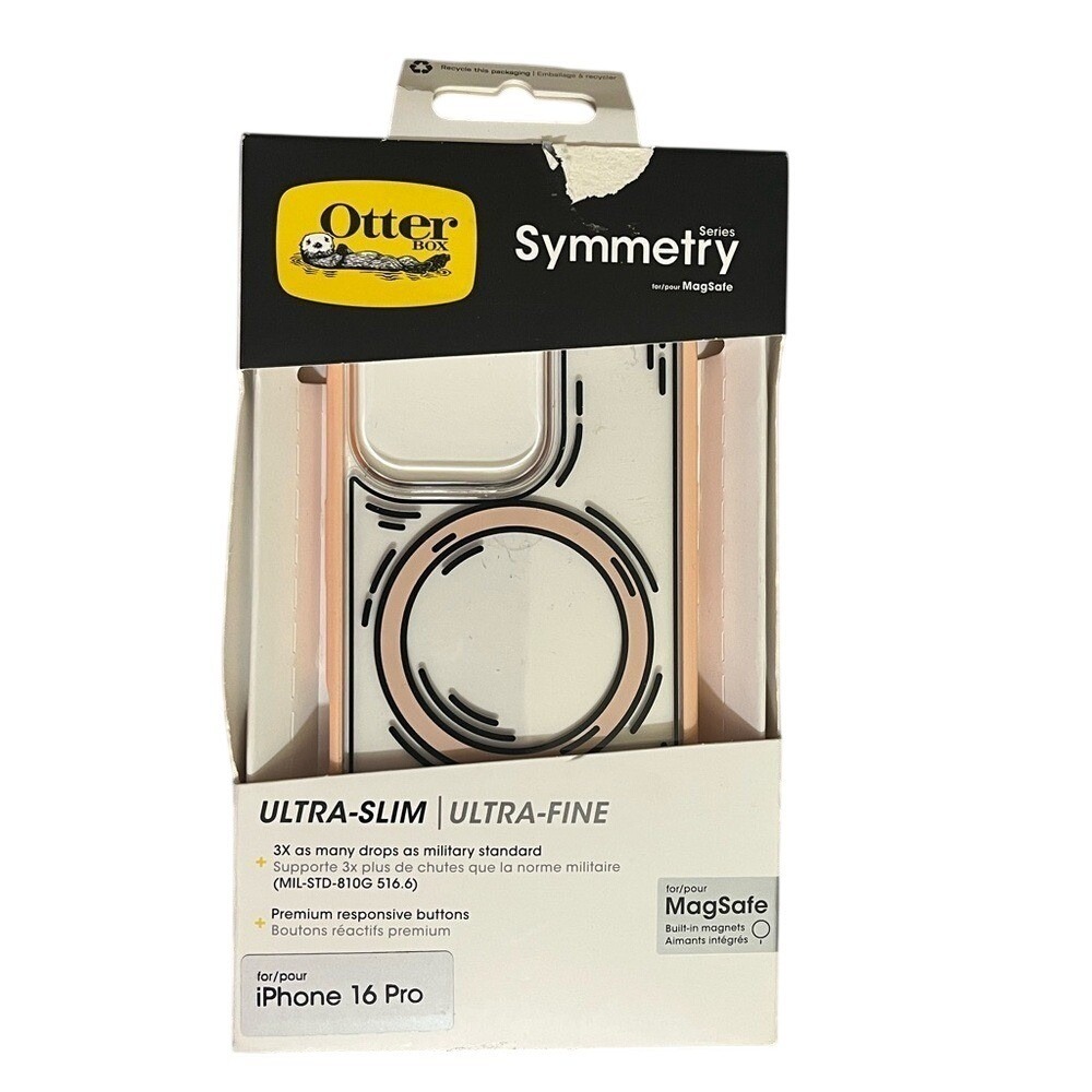 OtterBox Symmetry Series MagSafe Case For iPhone 16 Pro Ultra Slim Brand New